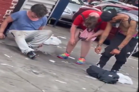 (Video) Startling Footage of Drug Effects on Philadelphia Streets Sparks Alarm Among Nigerians Amid Escalating Addiction Woes