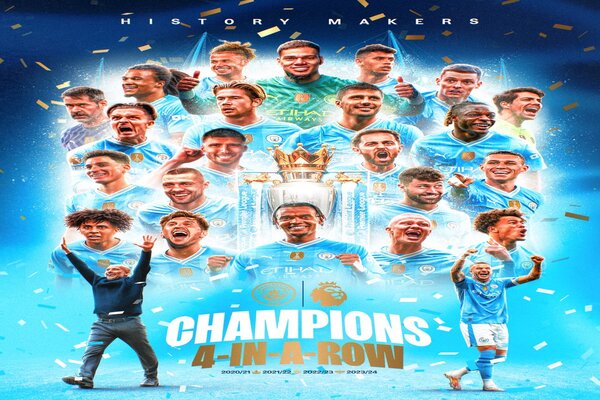 Europe - Manchester City Clinches Fourth Consecutive Premier League ...