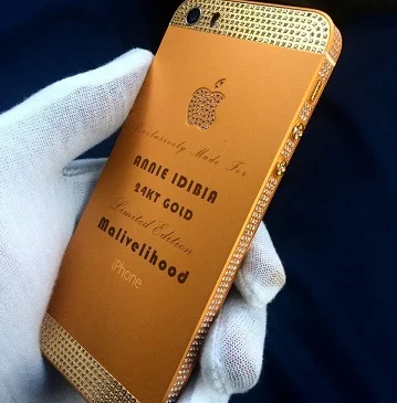 Annie Idibia's Gold Plated iPhone 6 (1).jpg