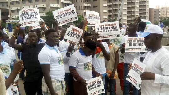 arewa youths protest.webp