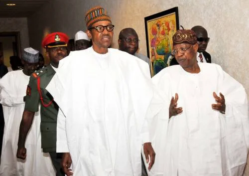 Sahara-reporters-Muhammadu Buhari-Lai Mohammed.jpg