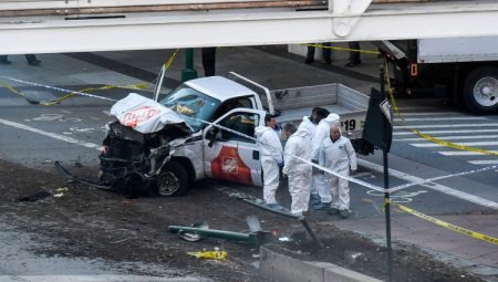 New York Terror Attack: At Least 8 People Killed After Truck Rams Into Crowd - BBC News