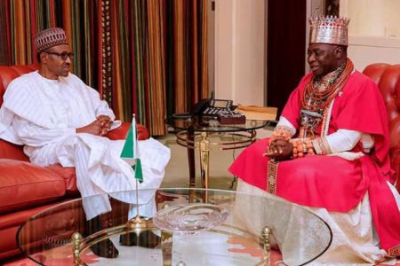 olu-of-warri-all-smiles-as-he-shakes-hands-with-president-buhari-inside-aso-villa-see-photos.jpg