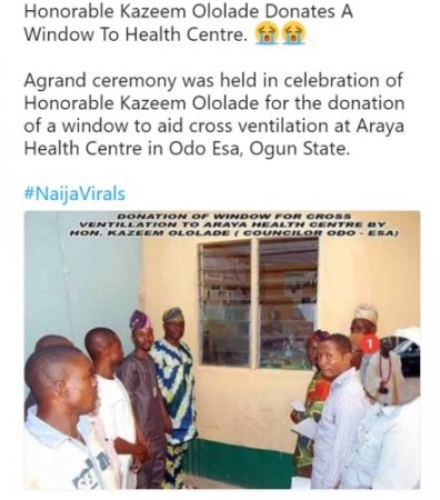 ogun state - donation on of window - gossipmill , nigeria political news.jpg