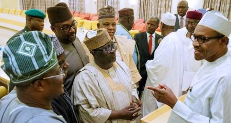 apc governors with buhari - channels tv - nigeria poitical news.JPG