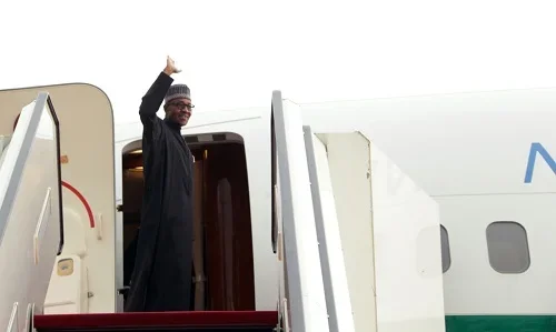 buhari traveling.webp