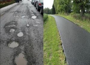 ModernGhana News-Good Road and Bad road.jpg