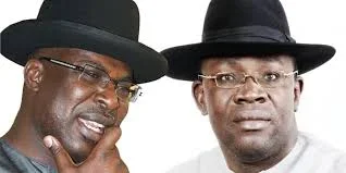 Punch Newspaper-Chief Timipre Sylva and Governor Seriake Dickson.webp