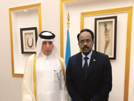 Mohamed Abdullahi Farmajo and H E Sultan bin Saad Al Muraikhi.jpg