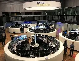 stock exchange in Frankfurt.webp