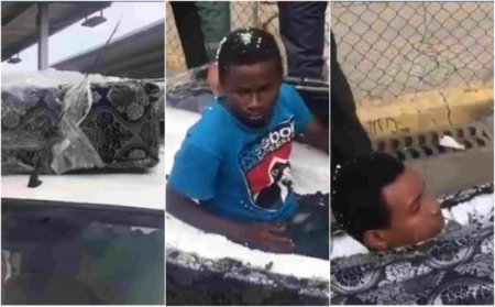 2 African migrants caught hiding in mattresses at Spanish border.jpg