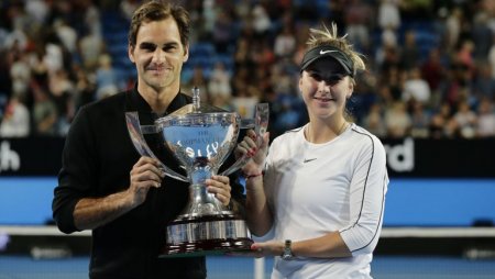 Roger Federer and Belinda Bencic.jpg
