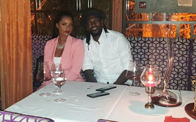 Dilish Matthew & Her Beau, Adebayor.png