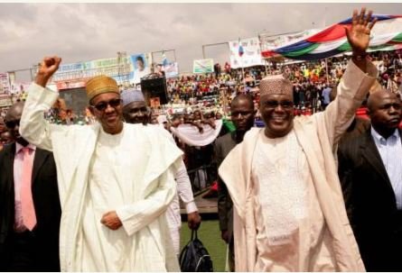 Muhammadu Buhari and Atiku Abubakar.JPG