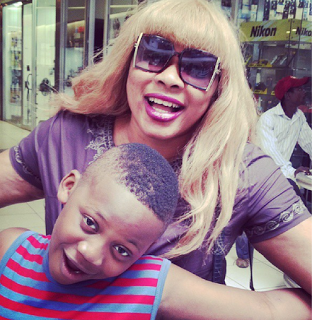 Ayo Adesanya and her son.png