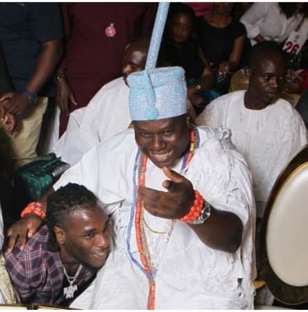 Ooni of Ife and musician, Burna Boy.jpeg