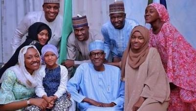 buhari and family.JPG