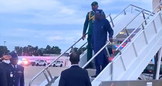 President Tinubu Touches Down in NYC for UN General Assembly