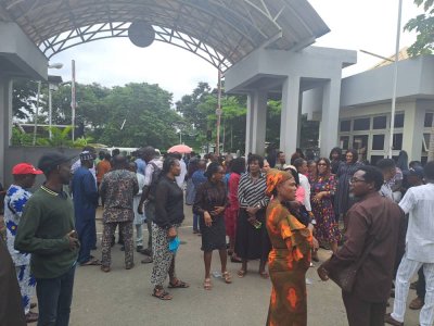 Protest Erupts at Works Ministry Following Umahi's Sanction
