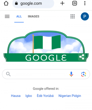 Google's Colorful Doodle Celebrates Nigeria's 63rd Independence Day in Style