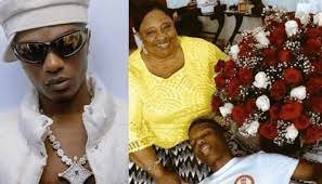 Wizkid's Emotional Tribute: Tears Flow at His Mother's Wake-Keep Ceremony
