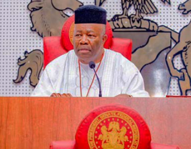 Senate President Akpabio Stuck in Lagos-Ota-Abeokuta Road Traffic, Promises Senate Support for Rehabilitation