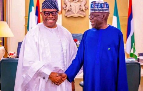 President Tinubu Hosts Senate President Akpabio