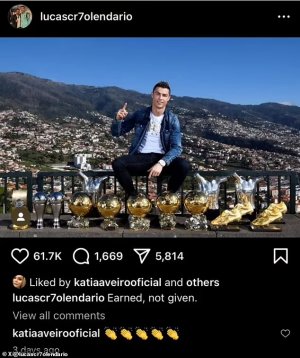 Ronaldo's Sister Takes Subtle Swipe at Messi's Ballon d'Or Win in Social Media Post