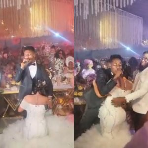 Actress Ekene Umenwa's Husband Claps Back at Critics Over Her Kneeling Moment