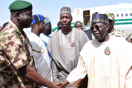 Tinubu Surprises at COAS Conference in Maiduguri: What's Behind the Visit?