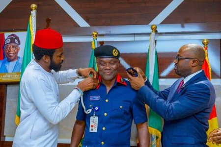 NSCDC's 'Oga At The Top' Officer Shem Obafiaye Promoted to Deputy Commandant-General