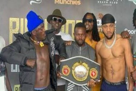 Portable Shocks in Celebrity Boxing Match Against Charles Okocha