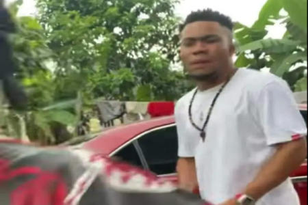 [VIDEO]Nigerian Mother Rejects Christmas Car Gift From Undergraduate Son