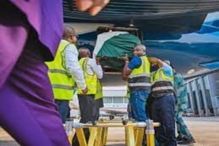 Akeredolu's Final Journey: Former Governor's Remains Touch Down in Emotional Homecoming