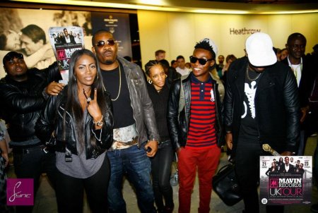 Don Jazzy-led Mavins at Heathrow Airport 2.JPG