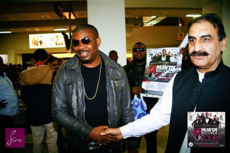 Don Jazzy-led Mavins at Heathrow Airport 5.JPG