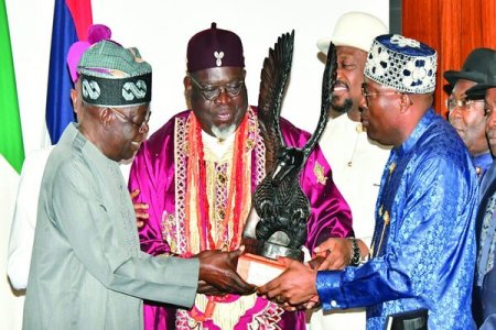 Fubara Meets Tinubu at Aso Rock Amid Ongoing Feud with Wike