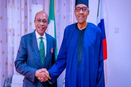 Buhari Reveals Why Emefiele Wasn't Fired from CBN