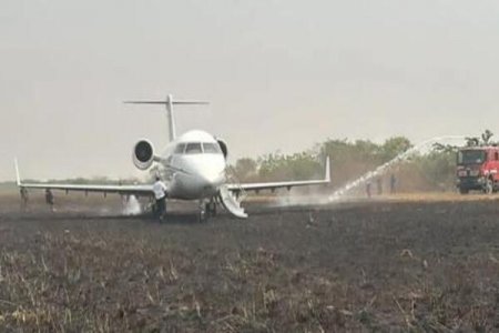 Private Jet Carrying VIPs Crash-Lands at Samuel Ladoke Akintola Airport