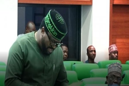 [VIDEO] Mixed Reactions as Nigerian Lawmaker Breaks Down Over Insecurity in Ekiti State