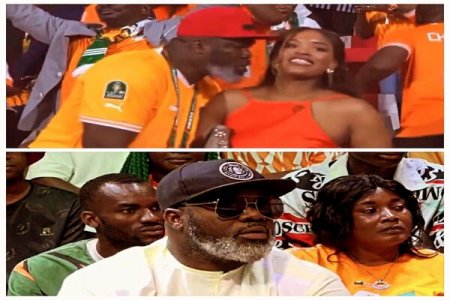 [VIDEO] Viral AFCON Flirtation: Ivorian Man Anselme Santos Issues Public Apology to Wife and Kids