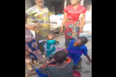 Viral Video of Widow Fainting From Hunger Shocks Nigerians