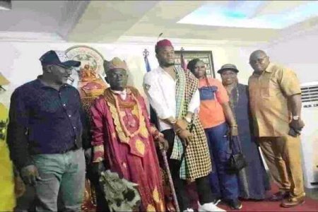 Super Eagles' Goalkeeper Stanley Nwabali Graced with Chieftaincy Title 'The Pride of Egbema Kingdom'
