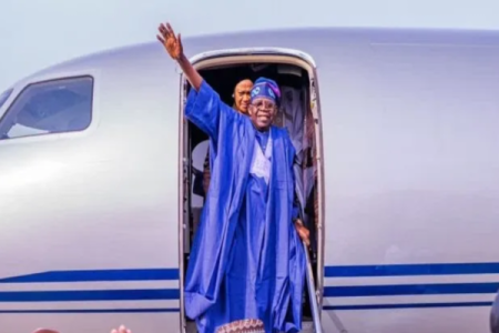 Nigeria's President Tinubu Returns from AU Summit to a Nation Struggling with Hardship, Protests, and Security Concerns