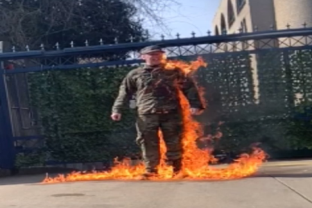 Washington DC in Shock as US Soldier Engages in Self-Immolation Over Gaza Crisis