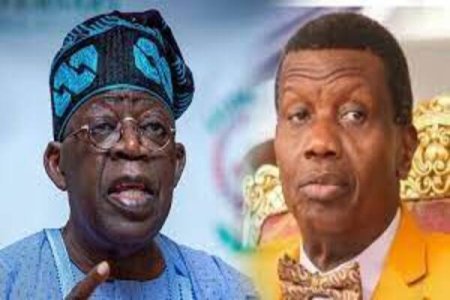 RCCG Members Unite in Prayer as Tinubu Commends Pastor Adeboye's Contributions to Nigeria