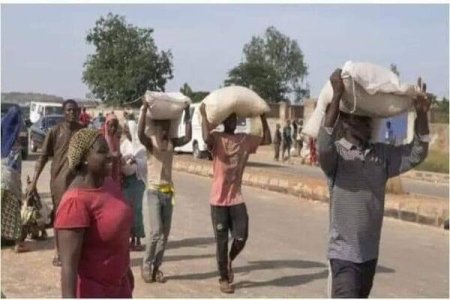 Video: Food Warehouse in Abuja Invaded By Mob As Daily Hardship Continues