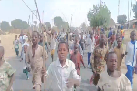 [VIDEO] Nationwide Outcry as Video Emerges of Children Protesting Against Bandit Killings in Katsina