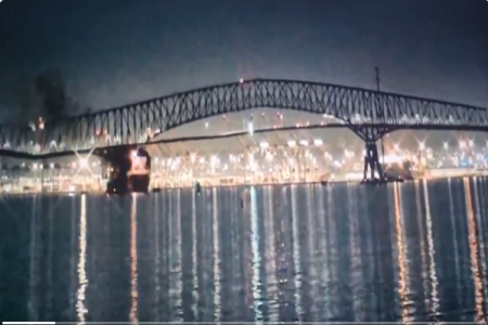 Ship Collision Leads to Collapse of Francis Scott Key Bridge in Baltimore