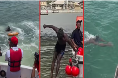 Nigerian Swimmer Makes Waves: Swimming The Length of Third Mainland Bridge to Spotlight Mental Health